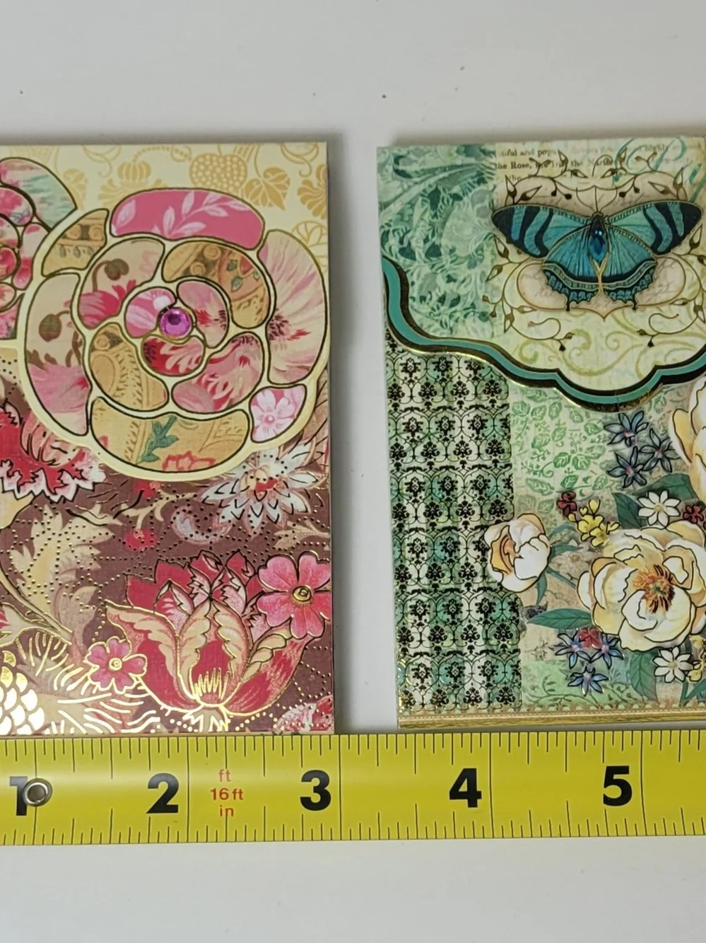 Punch Studio Pink & Teal Floral Wall Art Pair Note Pads